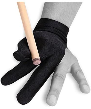 Fortuna Pro Billiard Glove - Black - Medium/Large - Fits Either Hand - Buy Online on SooperMarket.com