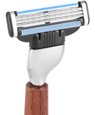 4-in-1 Shaving Set for Men - Badger Hair Brush Bowl & Stand Holder - Premium Grooming Kit - Buy Online on SooperMarket.com