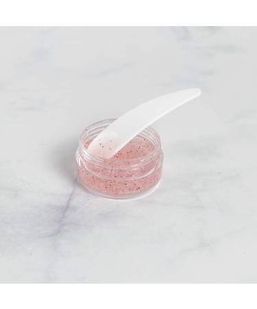 ZEJIA 100 PCS Mini Makeup Mask Spatula - White Plastic Cosmetic Spoon for Mixing and Sampling - Buy Online on SooperMarket.com