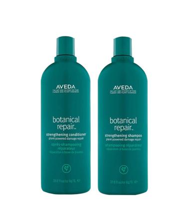 Aveda Botanical Repair Strengthening Shampoo & Conditioner Liter Duo  1000 ml
