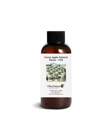 OliveNation Green Apple Natural Flavor Extract, TTB-Approved for Brewing, Non-GMO, Gluten Free, Kosher, Vegan - 8 ounces 8 Fl Oz (Pack of 1)