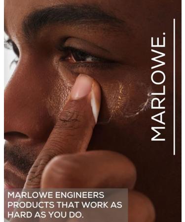 MARLOWE No. 127 Men's Eye Cream - Vitamin C, Caffeine, Squalane - Targets Puffiness, Wrinkles & Dark Circles - 0.5 FL Oz - Buy Online on SooperMarket.com