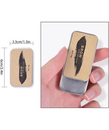 Eyebrow Soap Wild Eyebrow Styling Shaping Wax Colorless Natural Eyebrow Cream for Stylish Eyebrow Shaping Wax - Buy Online on SooperMarket.com