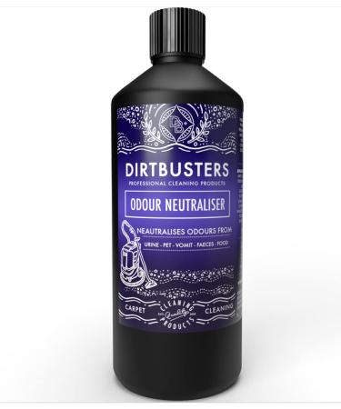 Dirtbusters Professional Odour and Urine neutraliser Odor Eliminator. Pet Dog and cat Urine Smell Remover with Reactivating Enzyme deodorising Solution 1 Litre.