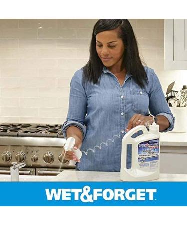 128 Fl. Oz. Wet & Forget Indoor Mold & Mildew All-Purpose Cleaner Refill - Deodorizes, Disinfects, Kills 99.9% Bacteria/Viruses - Buy Online on SooperMarket.com
