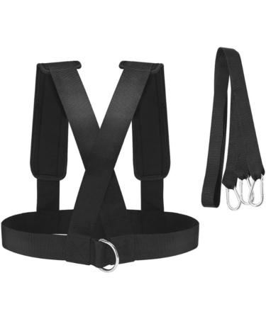 Adjustable Sled Harness for Tire Pulling | Speed Resistance Power Belt & Weight Trainer - Buy Online on SooperMarket.com