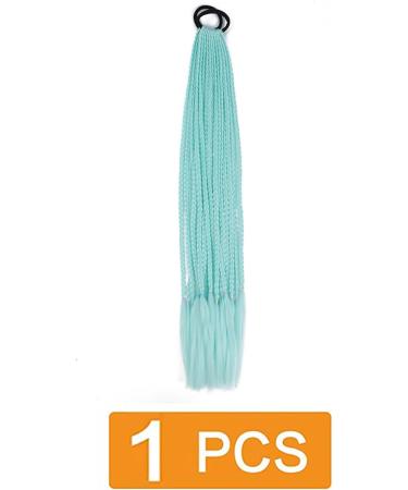prinfantasy Mint Blue Braiding Hair Colored Braiding Hair Braids Hair Extensions Soft Braiding Hair Natural Setting Mint BZ143 GBBZ143 24 inch - Buy Online on SooperMarket.com