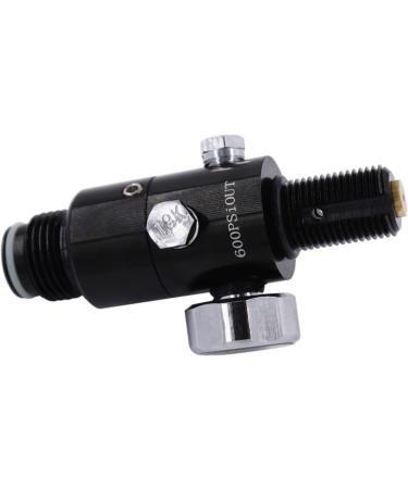 TUXING 4500 PSI Paintball Air Tank Regulator & Valve Gauge | Durable Aluminum Industrial Regulator (Inlet 4500psi, Outlet 2200psi) - Buy Online on SooperMarket.com