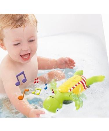 TOMY Toomies Swim & Sing Turtle Baby Bath Toy | Interactive Educational Toy with Music and Sounds | Water Play Toy for Boys & Girls 1-3 Years Old - Buy Online on SooperMarket.com