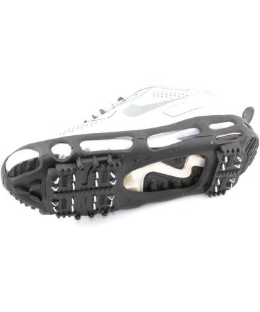 ODIER Ice Cleats Grippers 24-Teeth Crampons & 10-Teeth Micro Spikes for Shoes & Boots - Ideal for Walking on Ice, Snow & Mud - Buy Online on SooperMarket.com