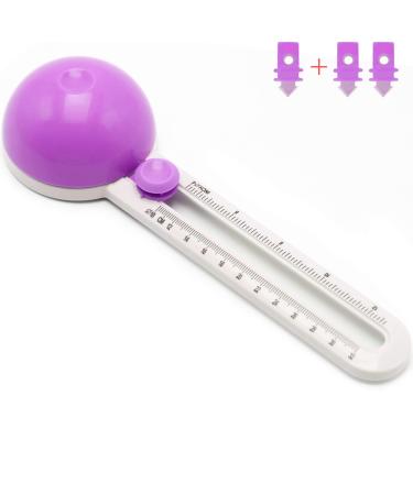 Circle Cutter, Circle Cutter for Paper Crafts, Paper Circle Cutter, Circle Paper Cutter, Circle Cutter Paper, Circular Cutter, Cardboard Circle Cutter, Adjustable Circle Cutter, Craft Cutting Tools Purple