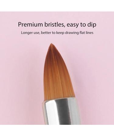Double Ended and Single Ended Nylon Bristle Lip Brush Retractable Lip Brush Portable Multipurpose Lip Makeup Brush for Travel Home Lip Brush Applicators for Lipstick Lip Gloss Lip - Buy Online on SooperMarket.com