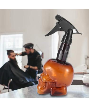 Hairdressing Spray Bottle 500 ml Skull-shaped Refillable Spray Continuous Water Mister for Hairdressing Salon Hair Styling Plants Pets Home Clean - Buy Online on SooperMarket.com