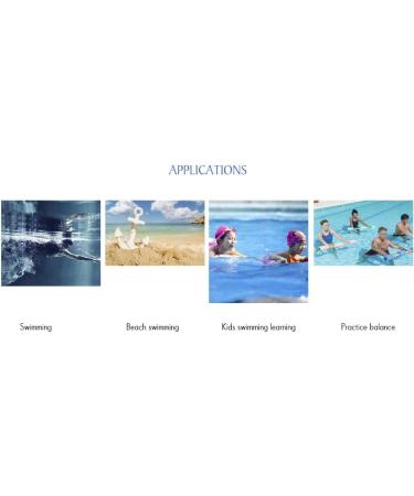 WYSRJ 2 PCS Foam Water Exercise Cuffs Set - Blue | Ankle & Arm Belts for Swimming Fitness - Buy Online on SooperMarket.com