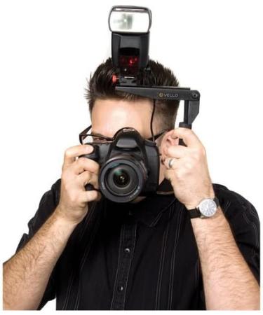 Vello Quickdraw Rotating Flash Bracket - Professional Photography Accessory - Buy Online on SooperMarket.com