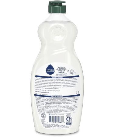Seventh Generation Free & Clear Dish Liquid Soap 25 Oz - Pack of 6 - Buy Online on SooperMarket.com