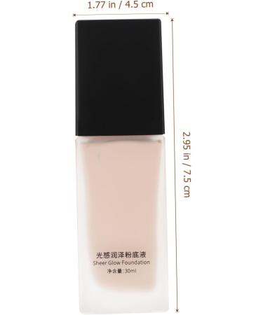 Beavorty Liquid Foundation Moisturizing Foundation Nude Foundation Women Foundation Fluid Makeup Glass - Buy Online on SooperMarket.com