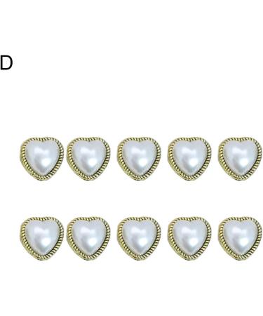 Worparsen Nail Art Decors Attractive Flower Love Heart Bear Modeling Fake Nail Decor Resistant Realistic Looking D - Buy Online on SooperMarket.com