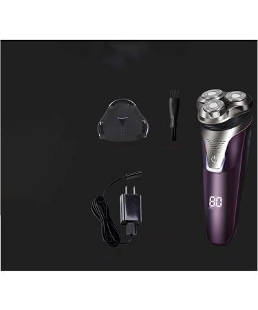 GeRRiT Electric Razor Shaver for Men | IPX7 Waterproof Wet & Dry Rotary Trimmer | Removable Beard & Hair Trimmer with Charging Adapter - Buy Online on SooperMarket.com