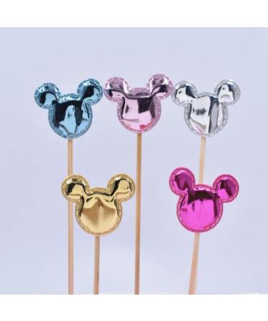 FZBNSRKO 40pcs Glitter Heart Cupcake Toppers Colorful Cake Decoration Heart and Star Cake Toppers Cute Party Decoration for Party Wedding Cake Decoration Supplies - Buy Online on SooperMarket.com