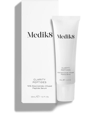 Medik8 Clarity Peptides - 10% Niacinamide-Infused Peptide Serum With Hyaluronic Acid - For For Visibly Clarified Luminous Skin - 30ml - Buy Online on SooperMarket.com