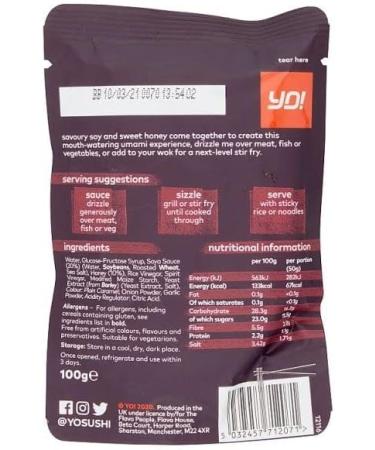 Yo ! Sweet And Sticky Teriyaki Sauce 100g - Buy Online on SooperMarket.com