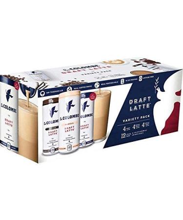 La Colombe Draft Latte Cold-Pressed Espresso Variety 9 oz Can (Pack of 12) Original/Mocha/Vanilla 9 Fl Oz (Pack of 12)