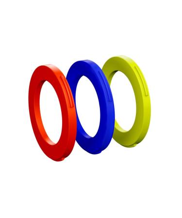 Magura USA 2 Piston Cover Kit Blue, Neon Red, Neon Yellow, 6 Pieces