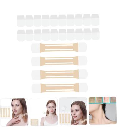 NOLITOY 4pcs Neck Lift Stickers Lifting Belt Invisible Face Tape - Neck Tape -aging Applique - Buy Online on SooperMarket.com