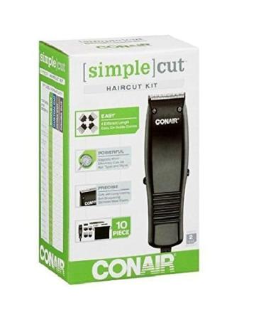 Conair Simple Cut 10pc Ki Size 1ct Conair Simple Haircut Kit 10pc