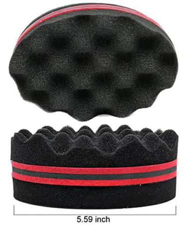 Dajidafu 2 Pieces Brush Barber Twist Sponge Hair Sponge Different Hairstyles Unlimited Use Moisture Resistance Brush for Kids - Buy Online on SooperMarket.com
