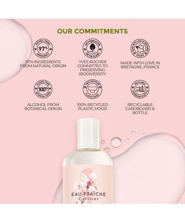 Yves Rocher Cherry Blossom cherry bloom Eau de toilette for Women Spray 100 ml./3.3 fl.oz. - Buy Online on SooperMarket.com
