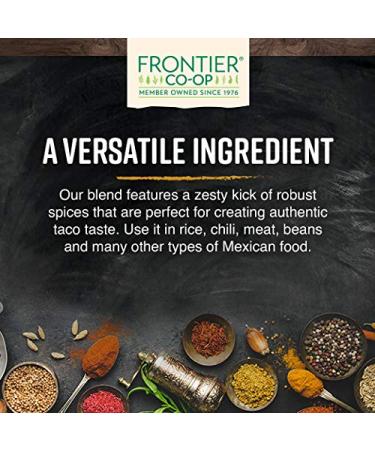Frontier Natural Products Taco Seasoning - 16 oz (453 g) | Authentic Flavor for Tacos - Buy Online on SooperMarket.com