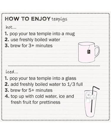 Teapigs Liquorice Peppermint Tea 15ct - Single Pack of 15 Teabags - Buy Online on SooperMarket.com