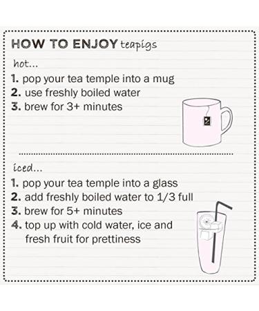 teapigs Liquorice & Peppermint Tea Bags - 50 Count, Caffeine-Free Sweet Blend - Buy Online on SooperMarket.com