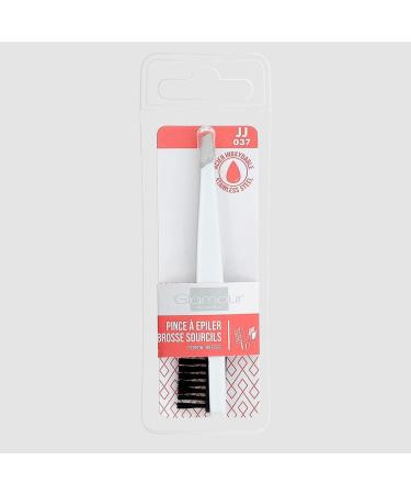 Glamour Institut Duo Tweezers and Eyebrow Brush - Buy Online on SooperMarket.com