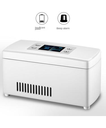 Taozers 1 PCS Insulin Refrigerated Box Cooler LCD Display Pill Case Hot Dual Travel Case US Plug - Buy Online on SooperMarket.com
