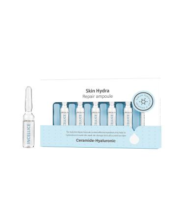 INCELLICE Hyaluronic Acid Serum Ampoules 7 * 1ml Serum Ampoules for Microneedling Anti-aging Face Serum for Dry and Damaged Skin s 7 Days Treatment
