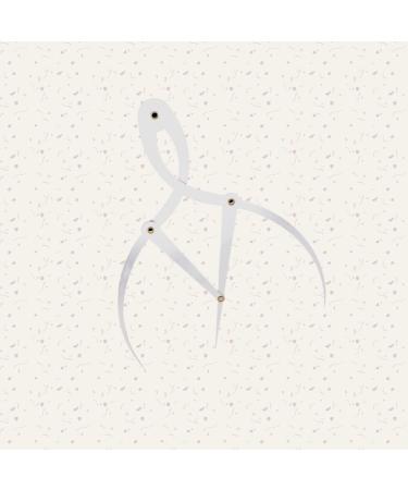 DRESSOOS Eyebrow Stencil Eyebrow Measure Tool Eyebrow Ruler Brow Stencils Template Balance Ruler Disposable - Buy Online on SooperMarket.com