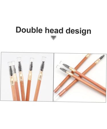 PLAFOPE 2pcs Double Ended Eyebrow Pencil with Brush Makeup Eyebrow Tool Women Makeup Pencils Eyeliner Wood - Buy Online on SooperMarket.com