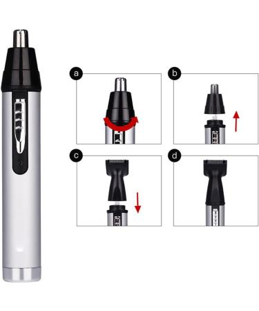 TEMKIN Nose Hair Trimmer | Rechargeable Ear and Nose Hair Trimmer for Men | Painless Eyebrow & Facial Hair Removal Razor - Buy Online on SooperMarket.com