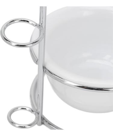 Tmishion Professional Shaving Set: Shell Bowl Rack Soap & Brush Holder for Men - Premium Shaving Stand Kit - Buy Online on SooperMarket.com