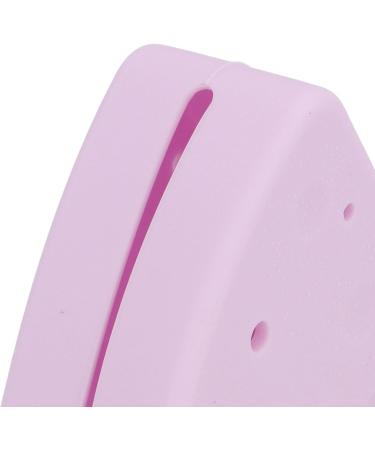 TYTOGE Portable Triangle Powder Puff Storage Box Double Sided Vent Breathable Silicone Makeup Sponge Holder for Home and Travel (Light Purple) - Buy Online on SooperMarket.com