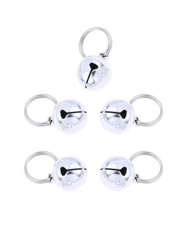 iplusmile bells for dogs 18mm Dog Cat Collar Bells - Super Loud & Wear-Resistant Small Bells for Collar Track Your Pet Save Birds Wildlife Gifts for Cats Dogs 5PCS