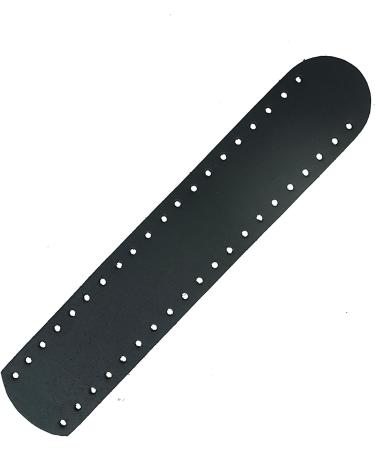 6 Stitched Genuine Leather Wrap Kit for Lever Action Rifle & Shotgun - Black Crazy Horse Leather - Buy Online on SooperMarket.com