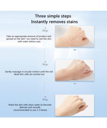 350ml Rubbing Mud for Skin - Mud Rubbing Artifact Mud Scrub Cream Rubbing Mud Gel Mud Rub Exfoliating Mud Run Scrub Cream Skin Cleansing Gel Mud Rub Gentle Exfoliation for Whole Body (Peach) - Buy Online on SooperMarket.com
