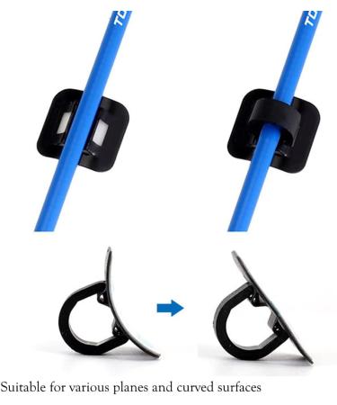 WDHHNP Bike Cable Guide C-Clips for MTB and Road Bike Brake/Derailleur Cables - Buy Online on SooperMarket.com