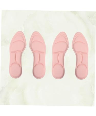 Healeved High Heel Inserts for Women - 2 Pairs Orthotic Insoles with Arch Support and Absorption Pad - Pink, 25X8.8cm - Buy Online on SooperMarket.com