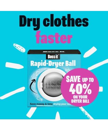 BargainsMania Bos It Rapid-Dryer Ball - With Cutting-Edge Mirror HeatBounce Technology This Rapid-Dryer Ball Effectively Reflects Heat. - Buy Online on SooperMarket.com