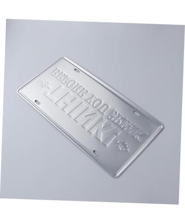 OSALADI Metal Signs Tin Signs Iron Sign Painting Iron Painting The Sign Decorations Three-Dimensional - Buy Online on SooperMarket.com